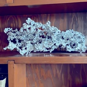 Unique Metal Home Decor - Modern Metal Bubble Art Piece